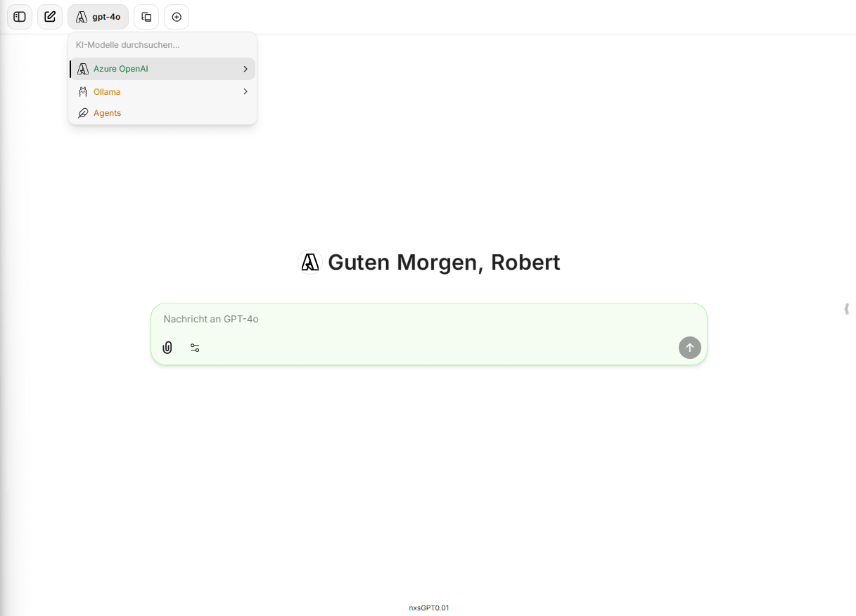 dsGPT Screenshot mit frage und antwort der K